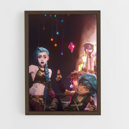 arcane-18 cadre Bois foncé