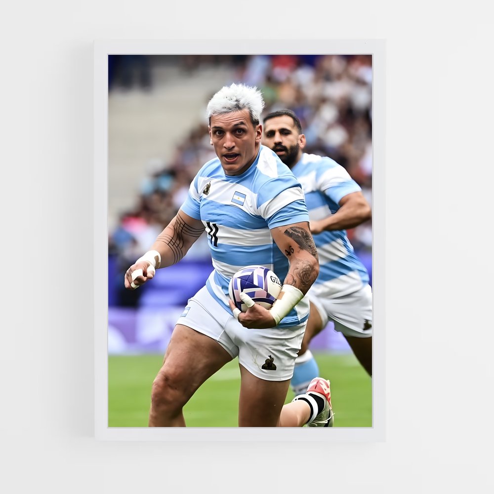 argentina-rugby-2 cadre Blanc