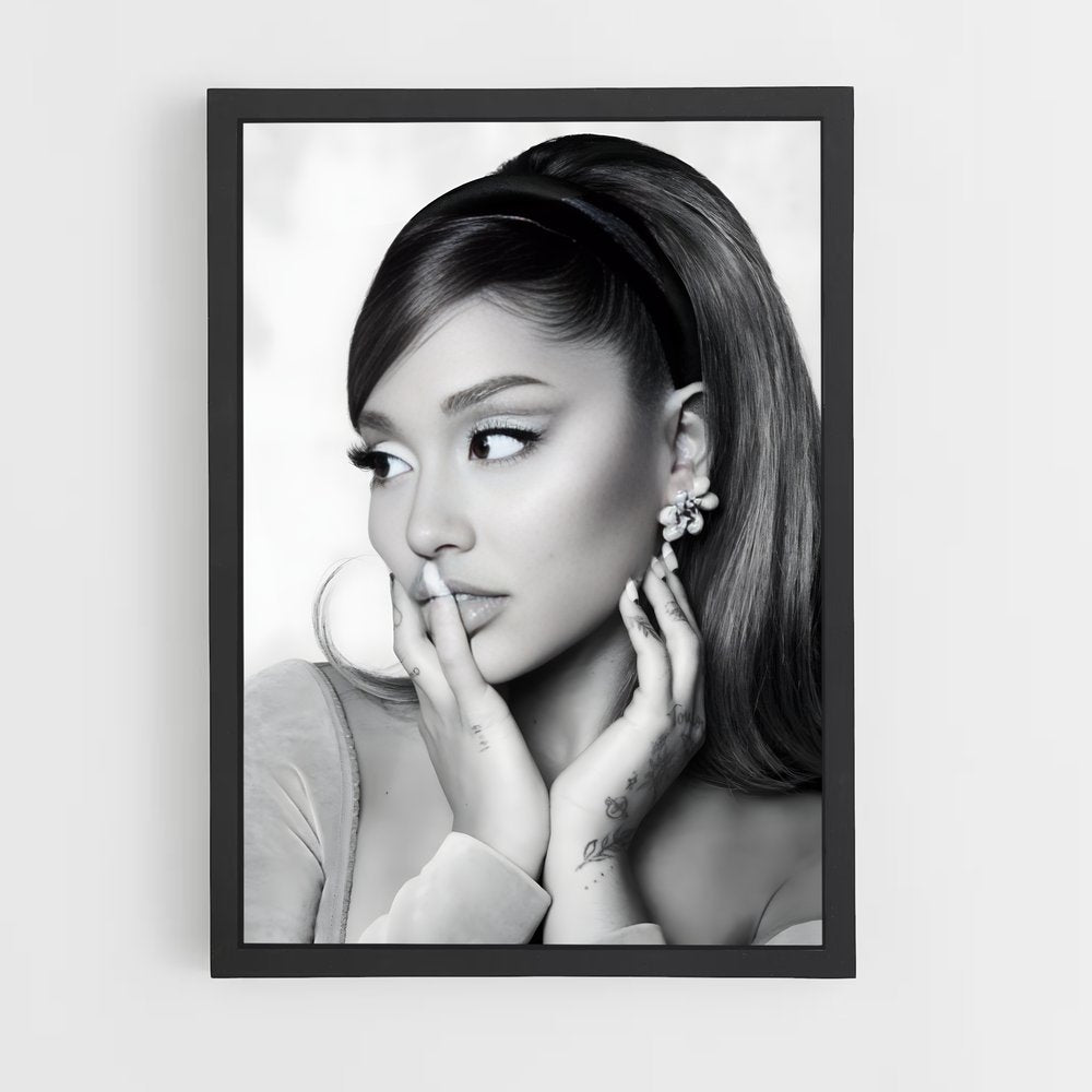 ariana-grande-8 cadre Noir