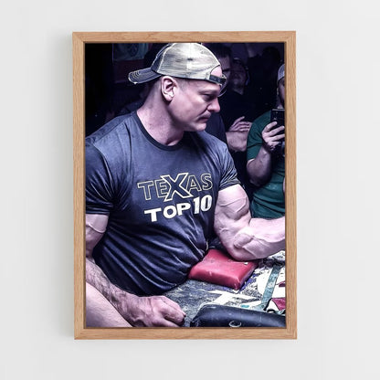 armwrestling-4 cadre Bois clair