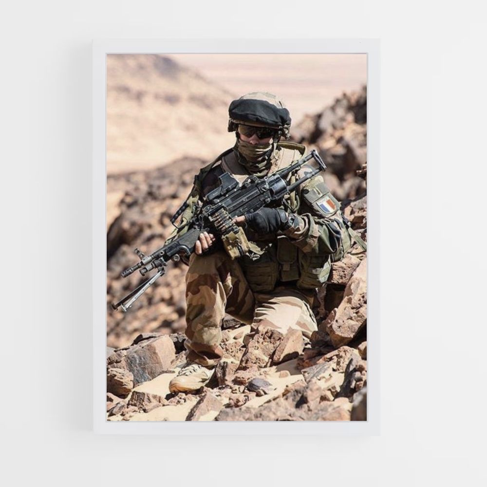 Desert Military Poster