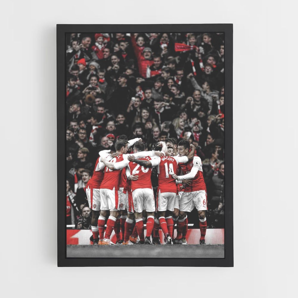 Arsenal Victory Poster