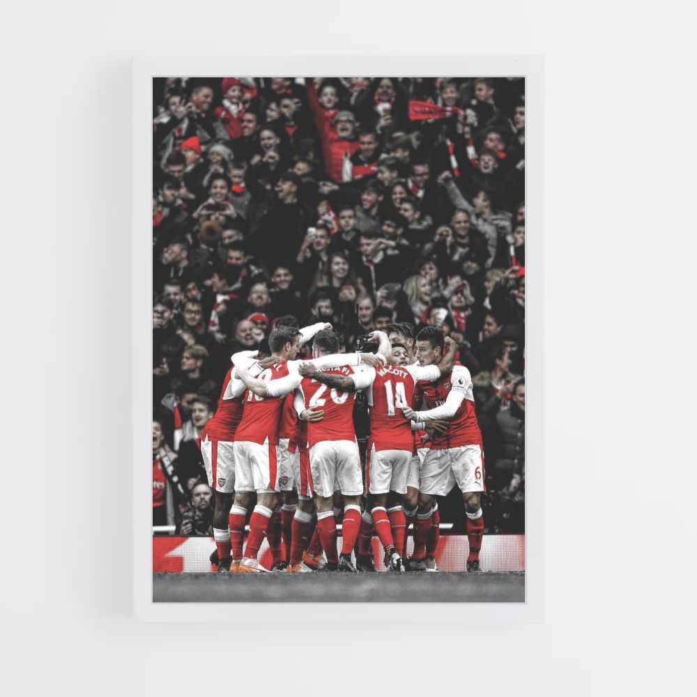 Arsenal Victory Poster