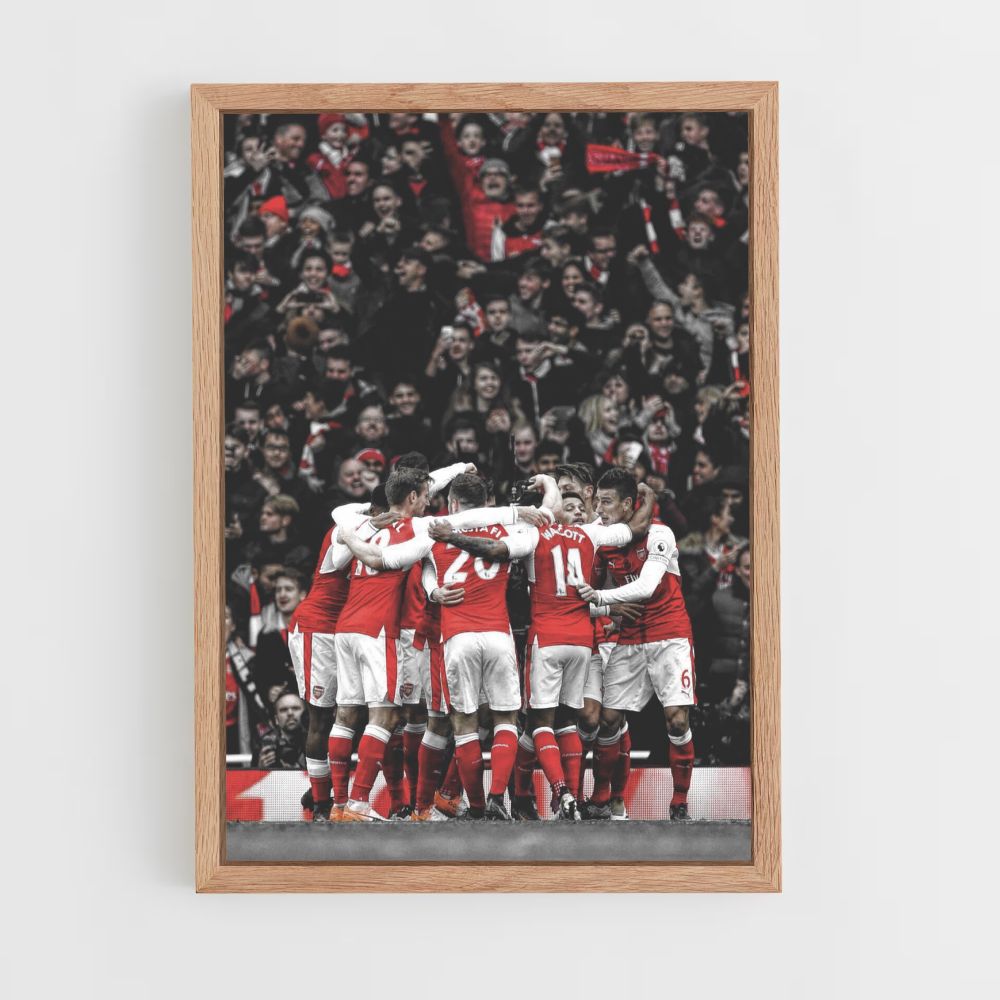 Arsenal Victory Poster