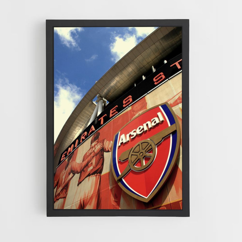 Arsenal Stadium Poster