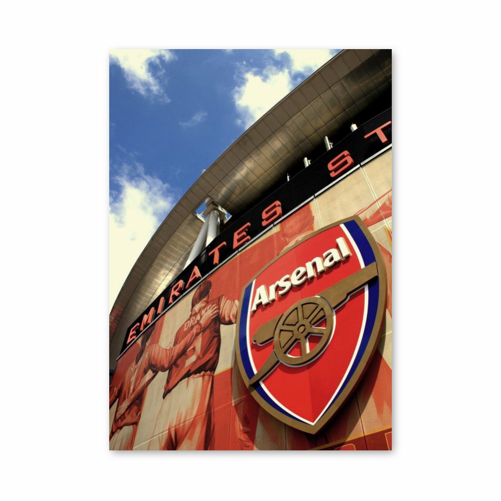 Arsenal Stadium Poster