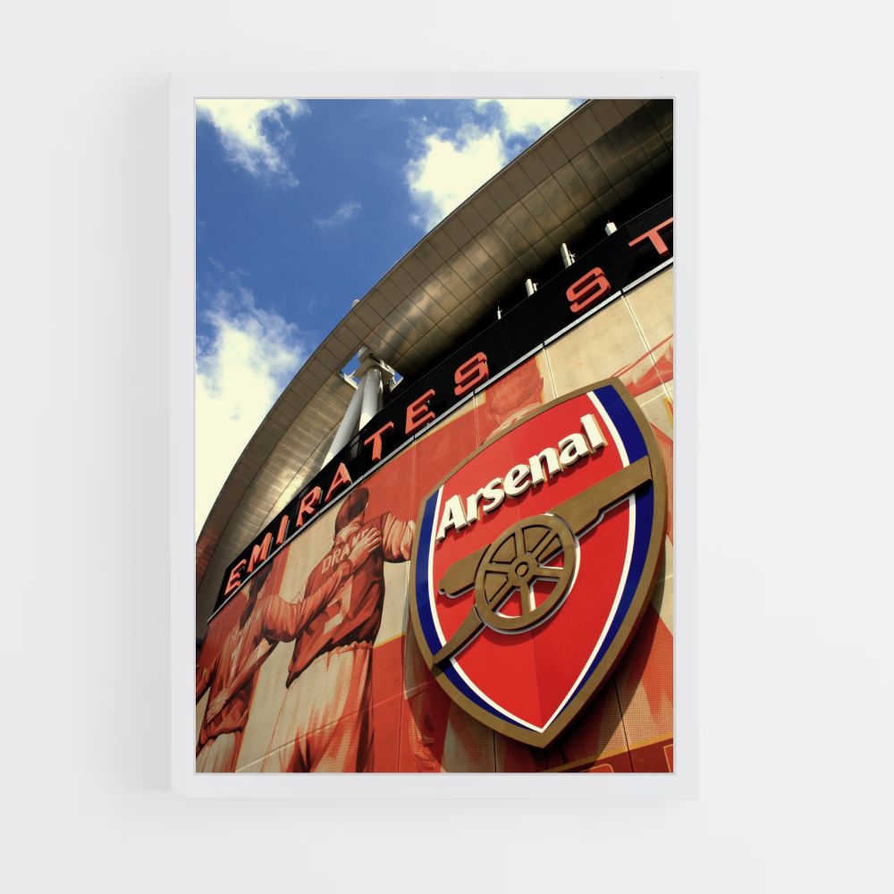 Arsenal Stadium Poster