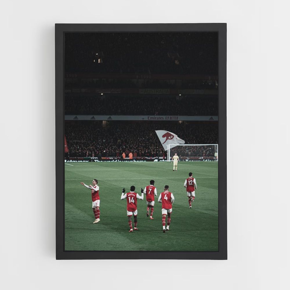 Arsenal Match Poster