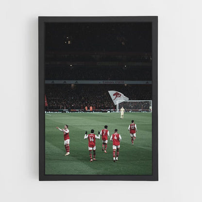 Arsenal Match Poster