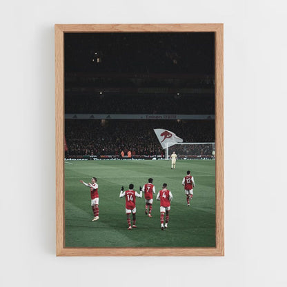 Arsenal Match Poster