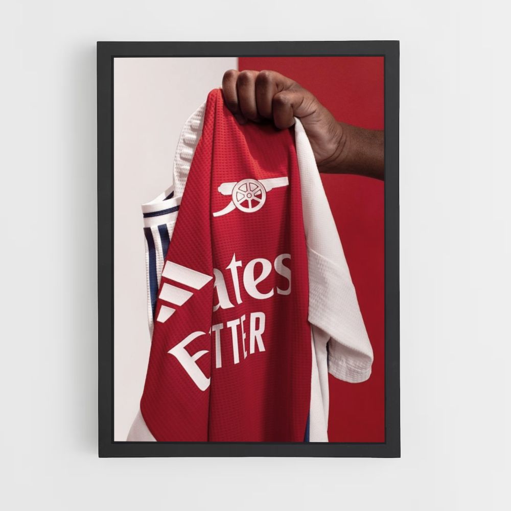 Arsenal Jersey Poster