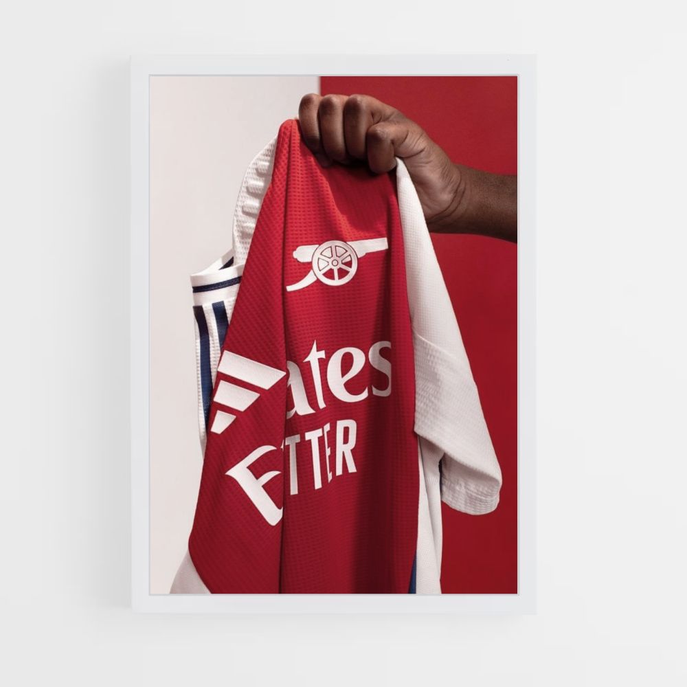 Arsenal Jersey Poster