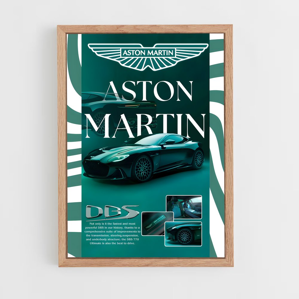 aston-martin-4 cadre Bois clair