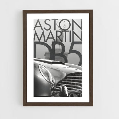 aston-martin-5 cadre Bois foncé