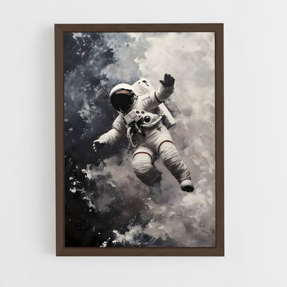 astronaut-12 cadre Bois foncé