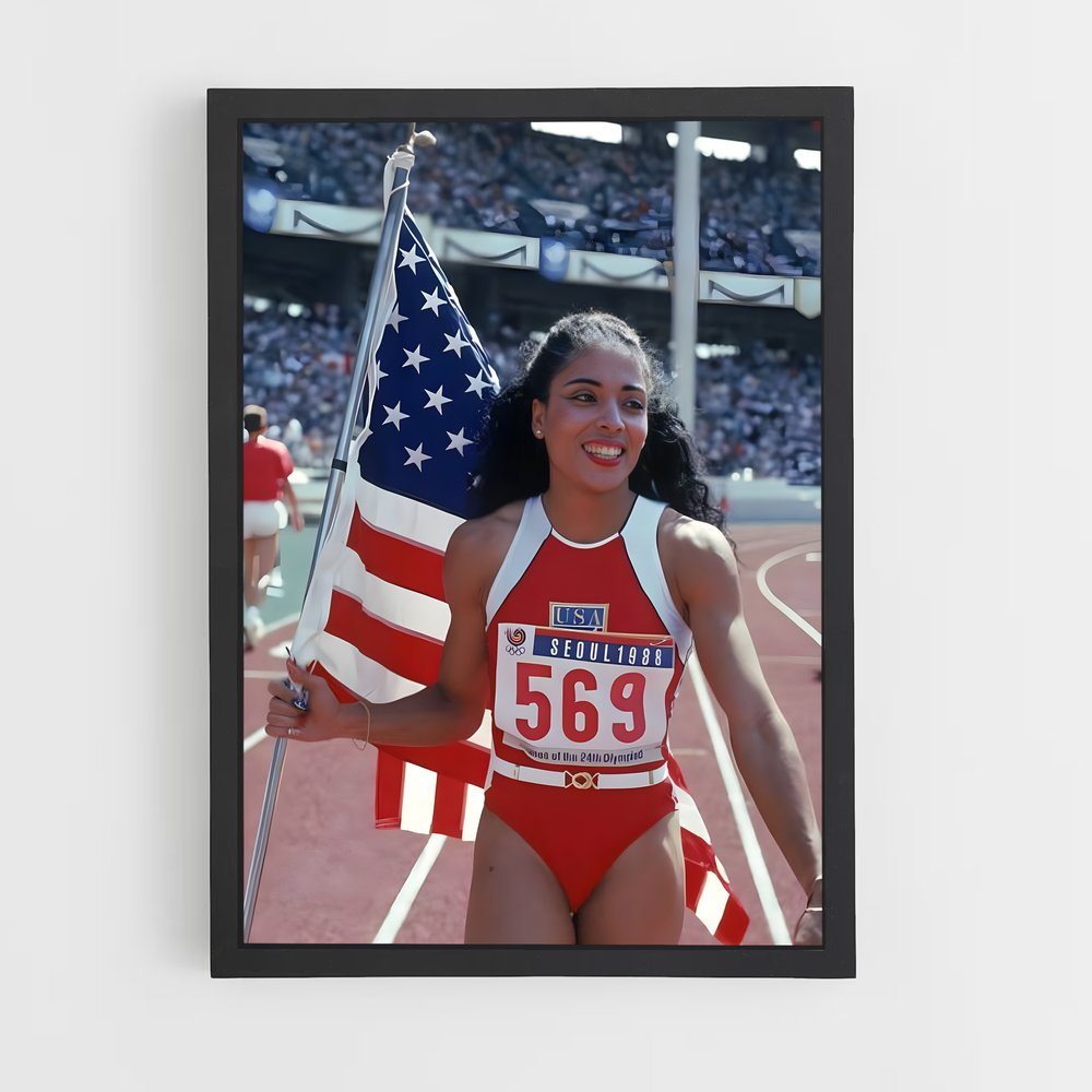 athletism-6 cadre Noir