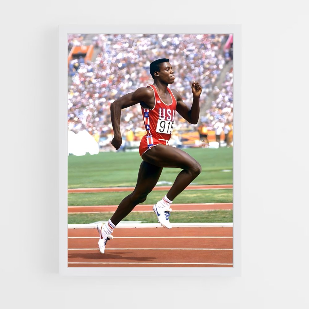 athletism-9 cadre Blanc
