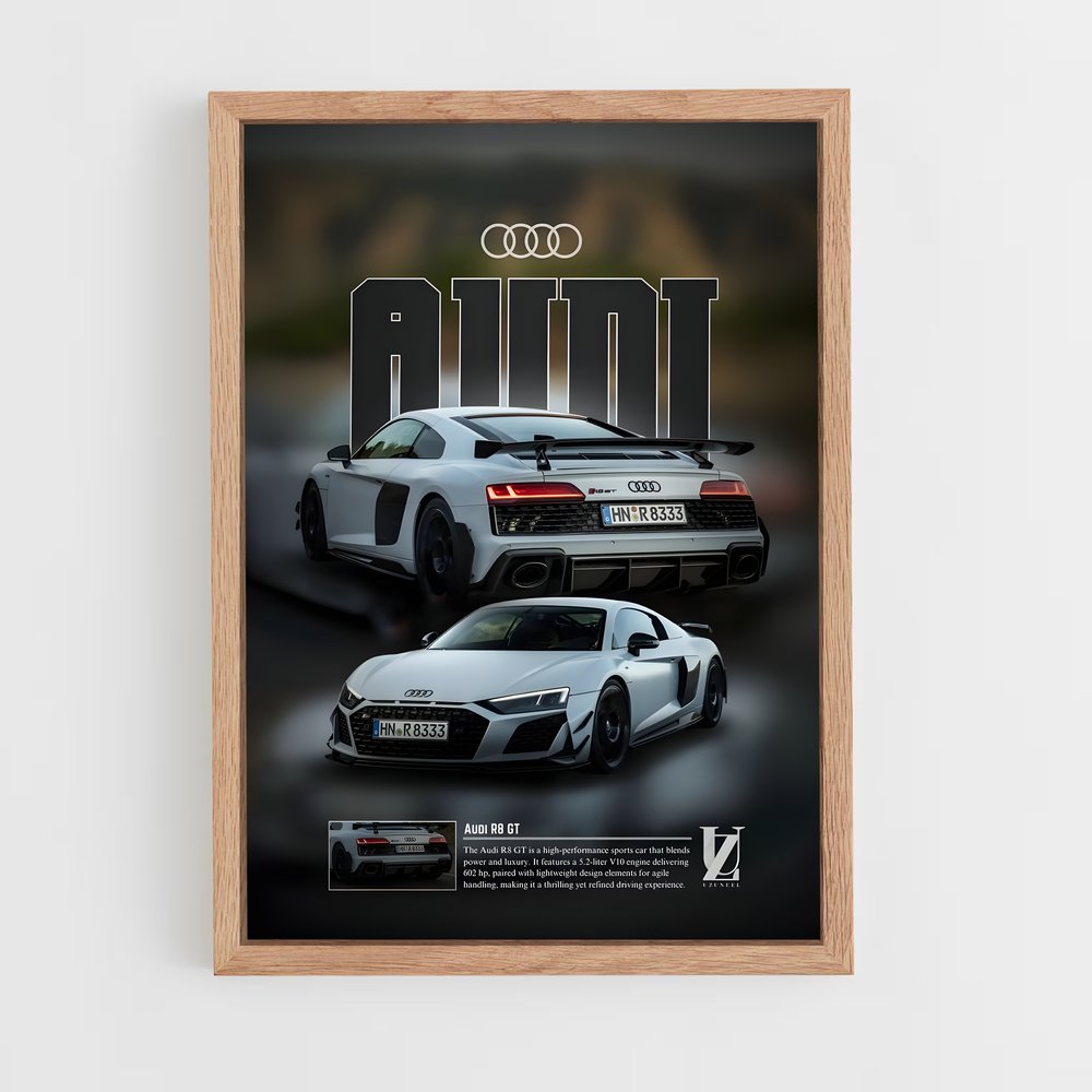 audi-14 cadre Bois clair
