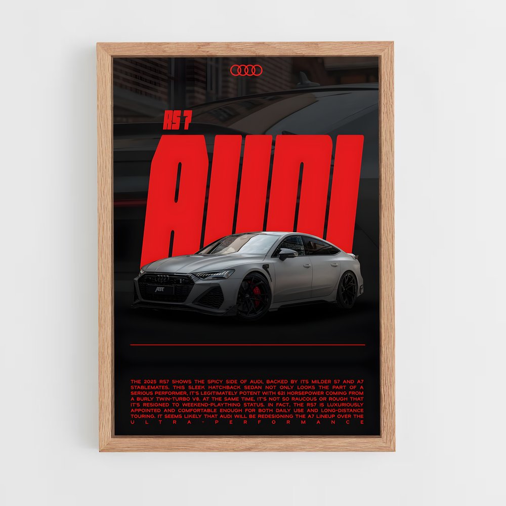 audi-15 cadre Bois clair