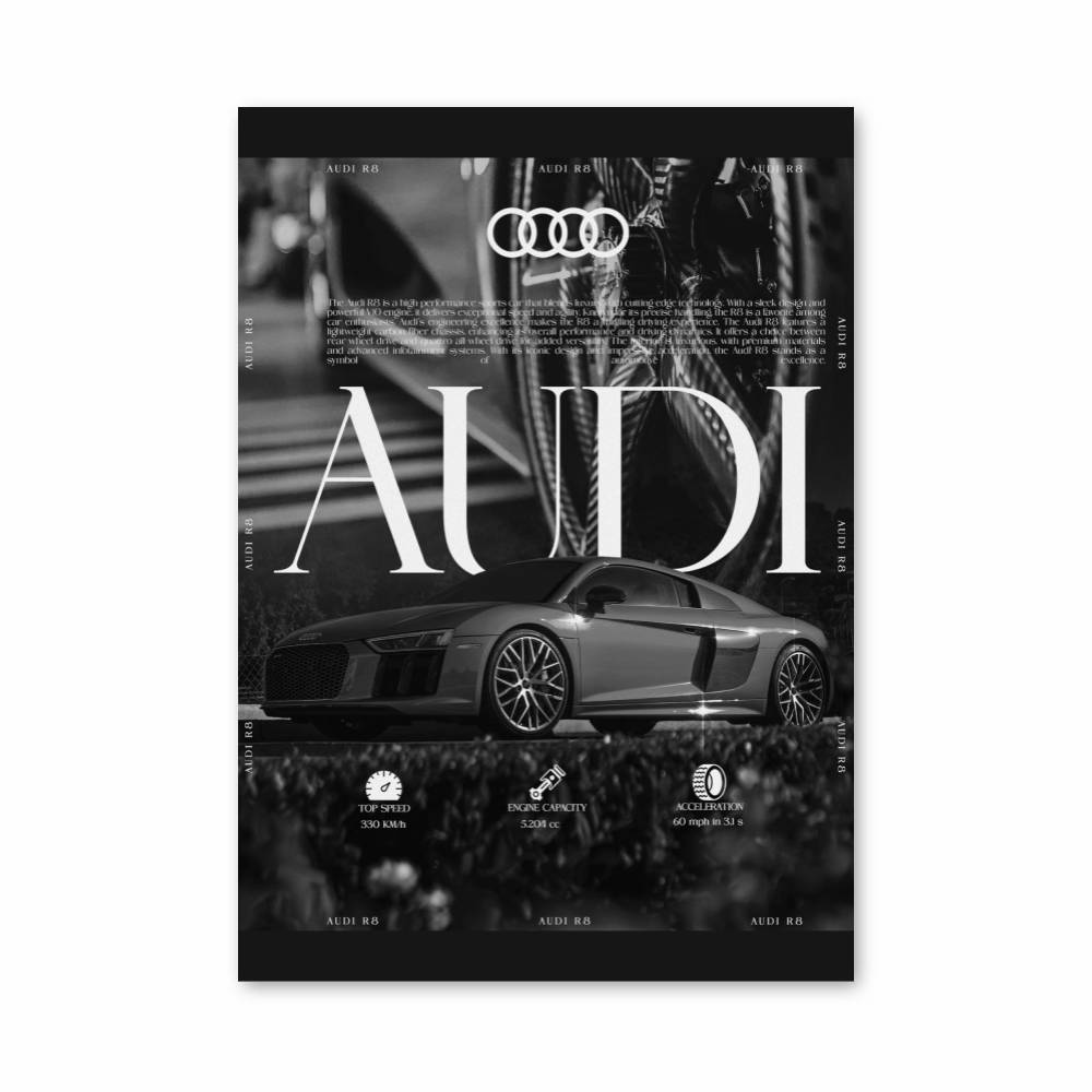 Audi Posters | Aesthetic Posters