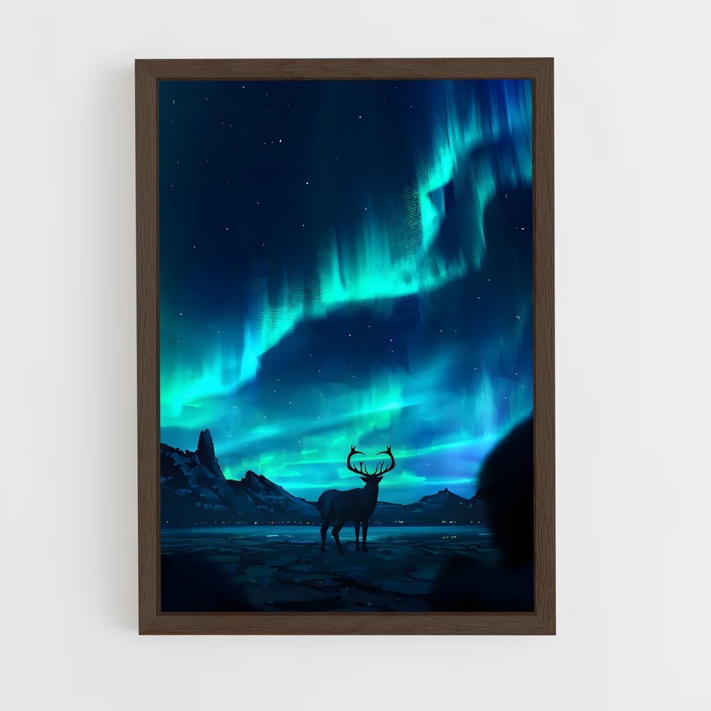 aurora-6 cadre Bois foncé