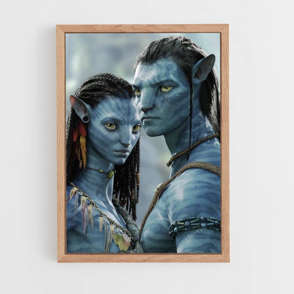 Poster Jake Sully and Neytiri