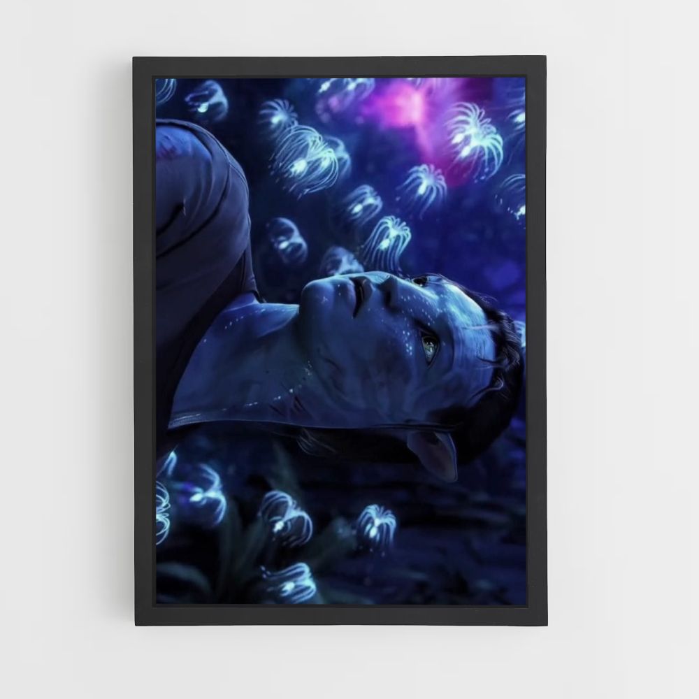 Fluorescent Avatar Poster