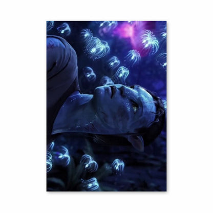 Fluorescent Avatar Poster