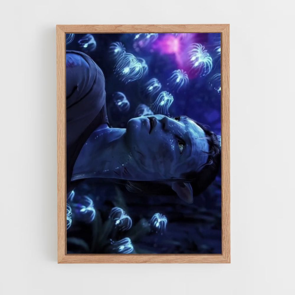 Fluorescent Avatar Poster