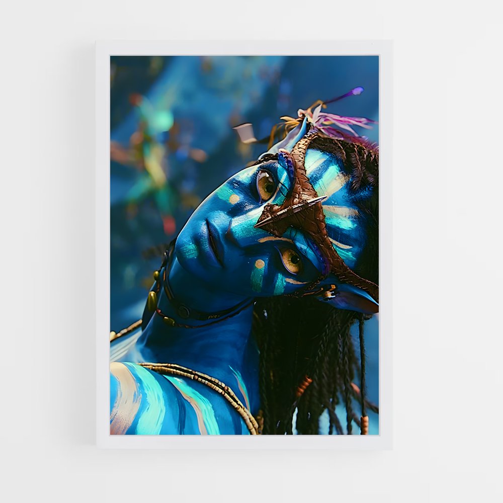 avatar-7 cadre Blanc