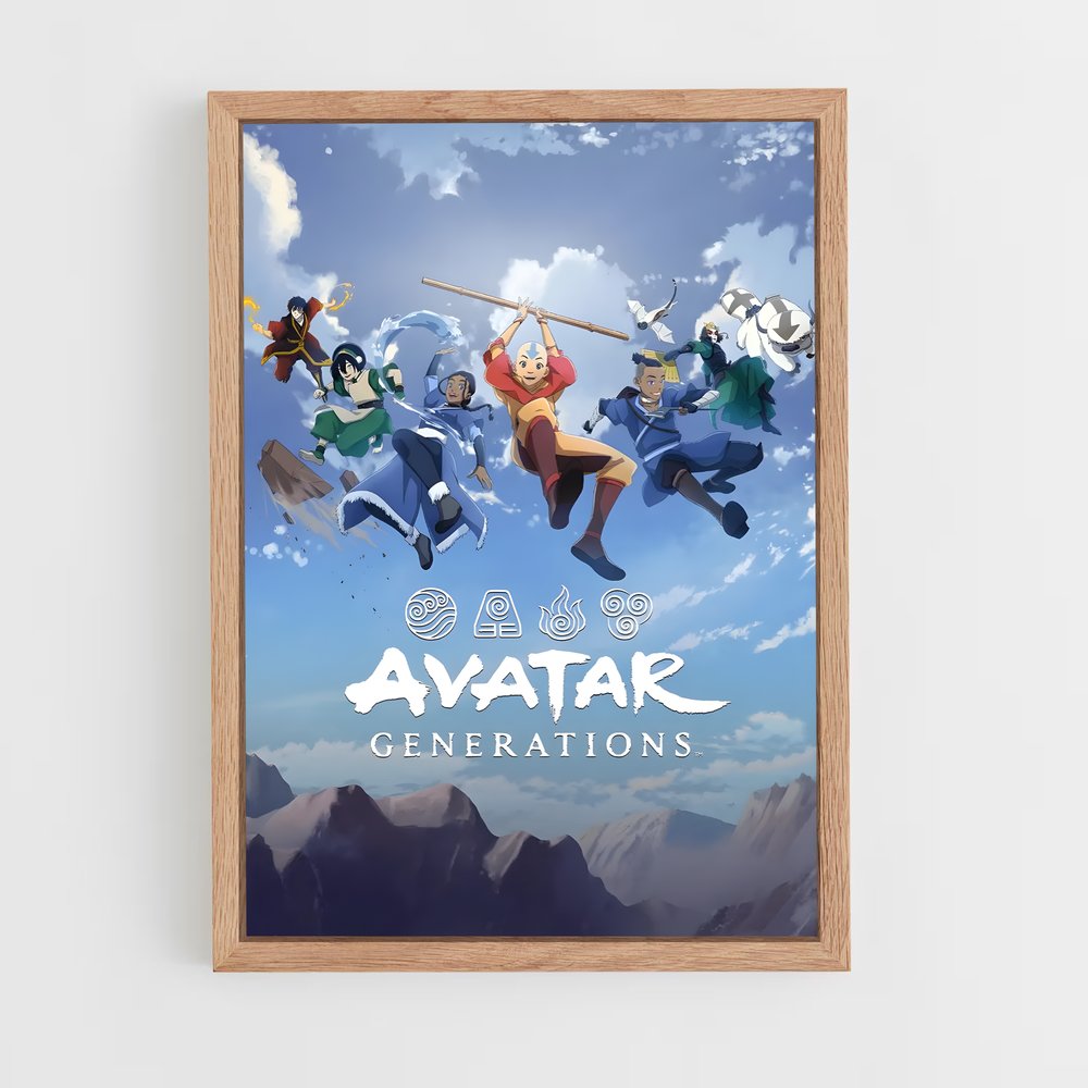 avatar-air-10 cadre Bois clair