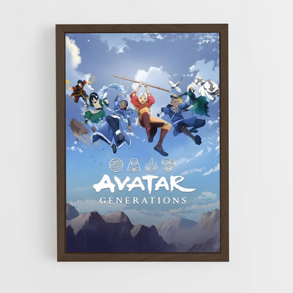 avatar-air-10 cadre Bois foncé