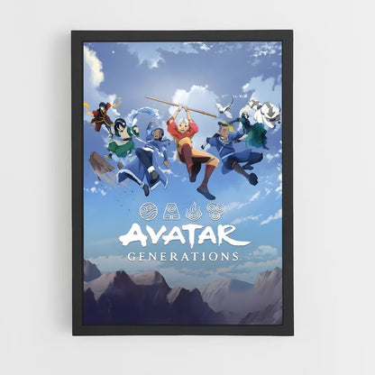 avatar-air-10 cadre Noir