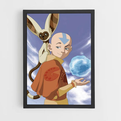 Poster Aang Monkey