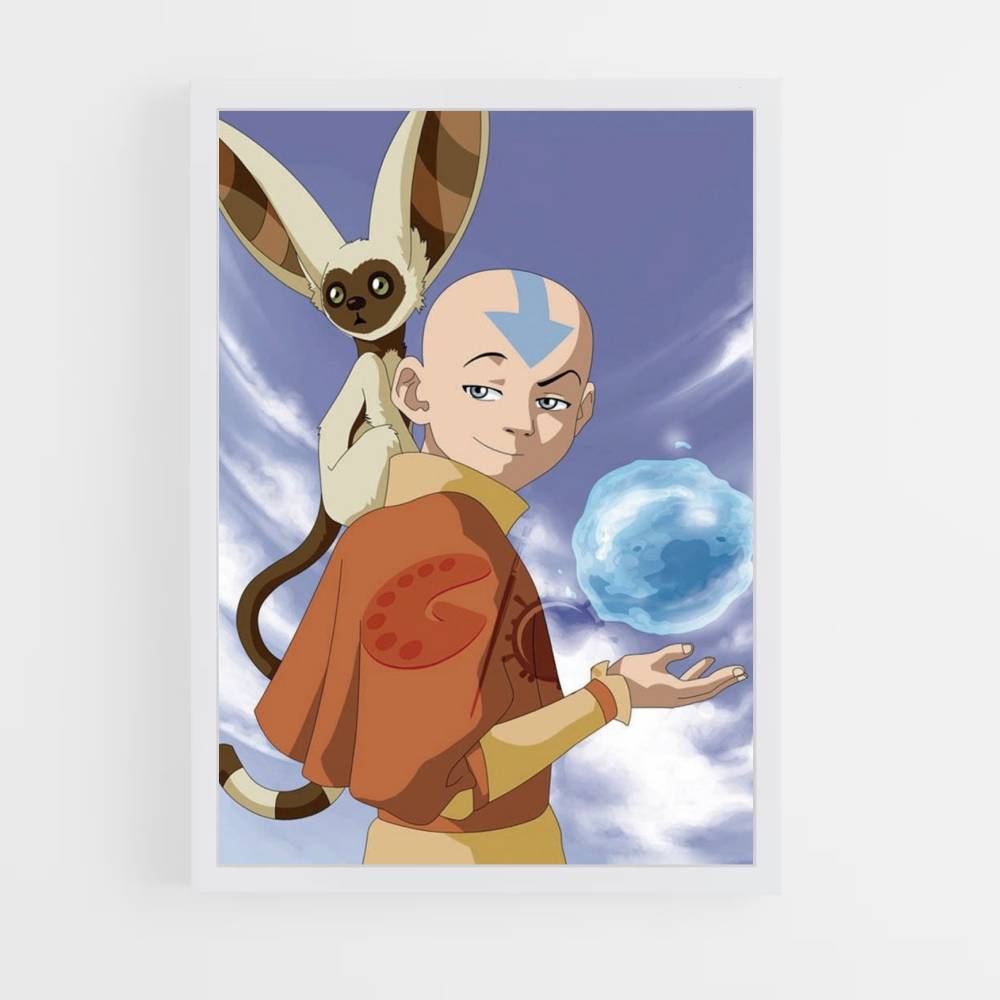 Poster Aang Monkey