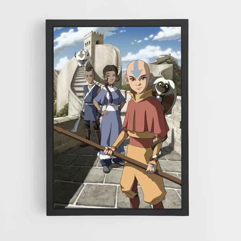 Poster Aang Sokka Katara