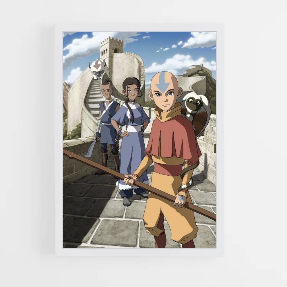 Poster Aang Sokka Katara