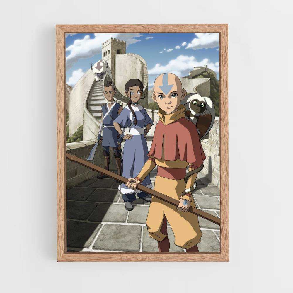 Poster Aang Sokka Katara