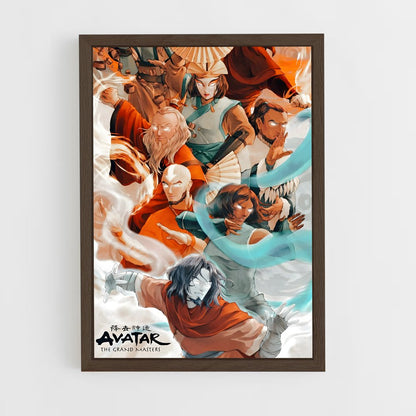 avatar-air-2 cadre Bois foncé