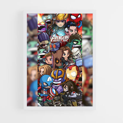 avengers-3 cadre Blanc