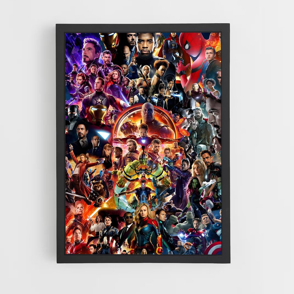 avengers-5 cadre Noir
