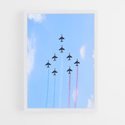 avion-de-chasse-8 cadre Blanc