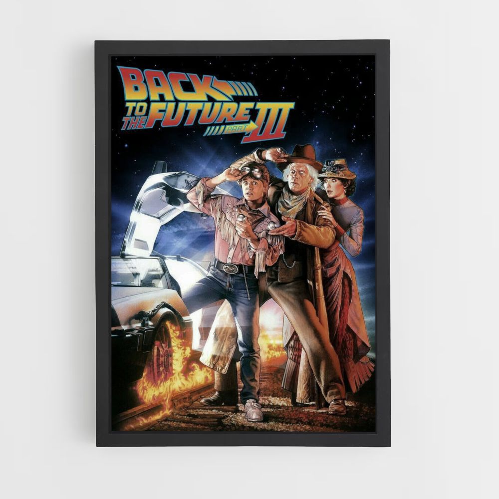 Back to the Future 3 Poster