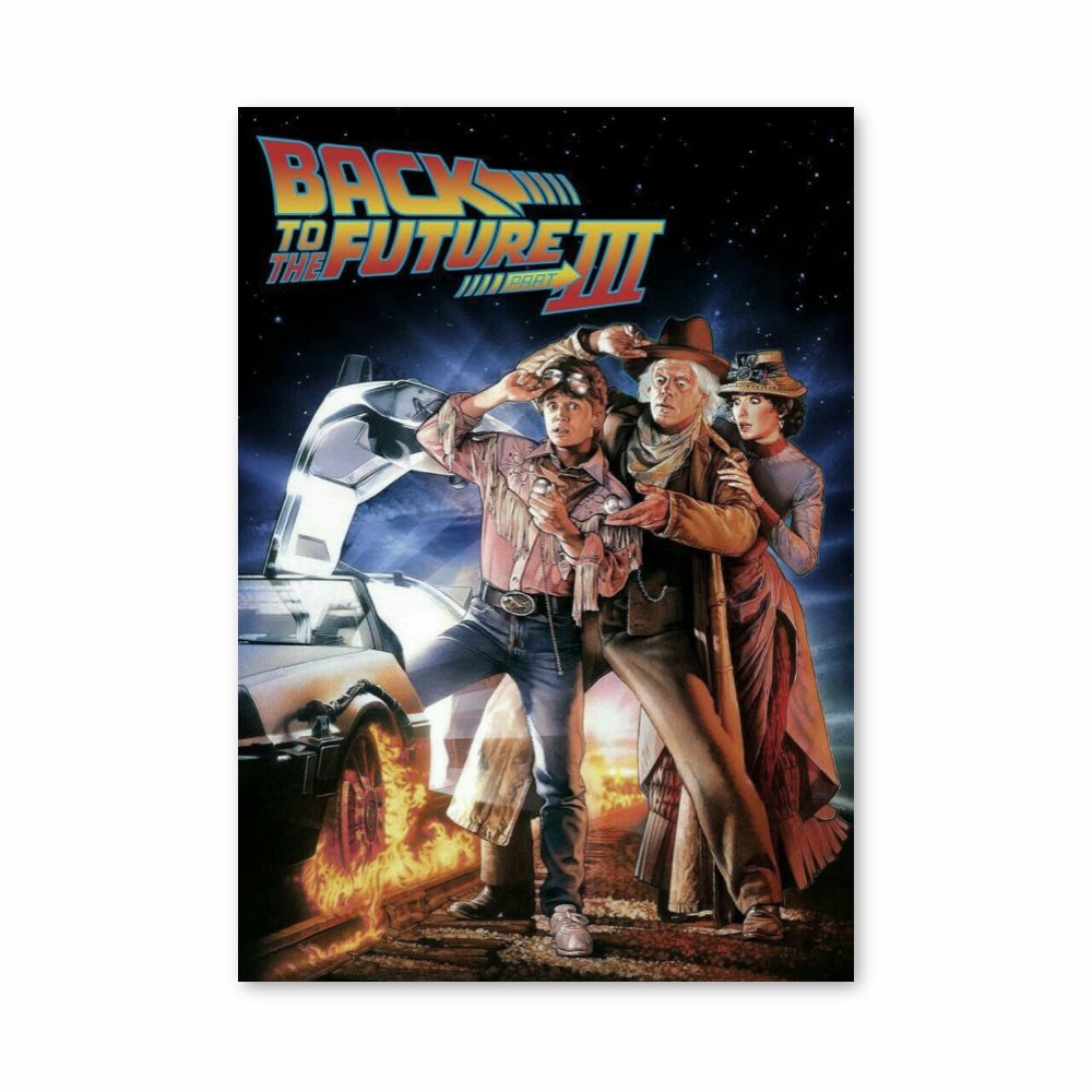 Back to the Future 3 Poster