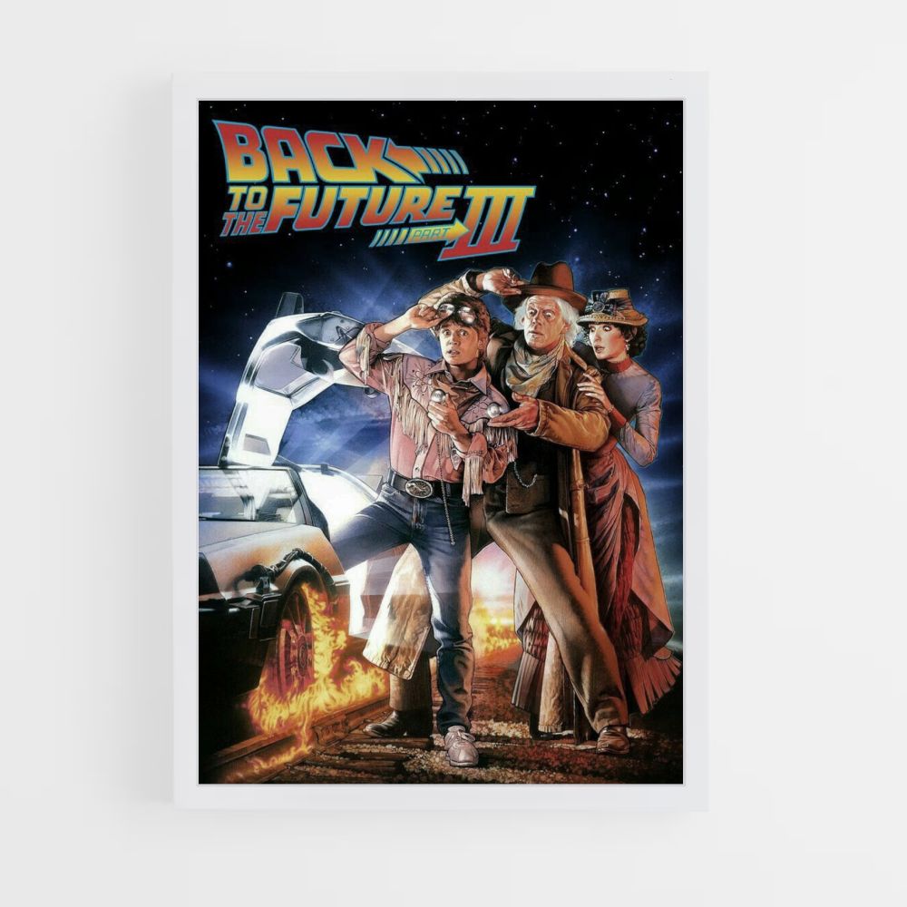 Back to the Future 3 Poster