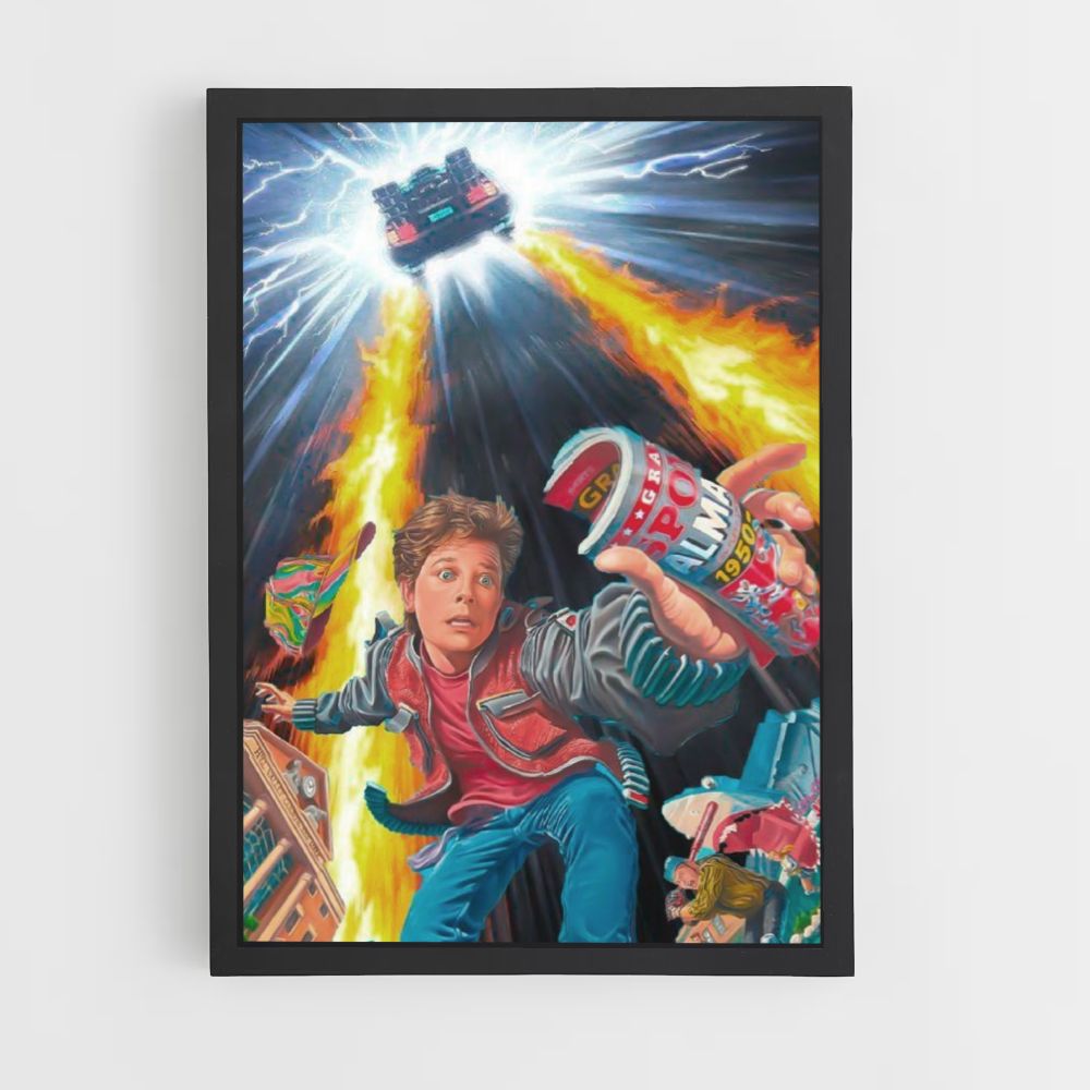 Vintage Back to the Future Poster