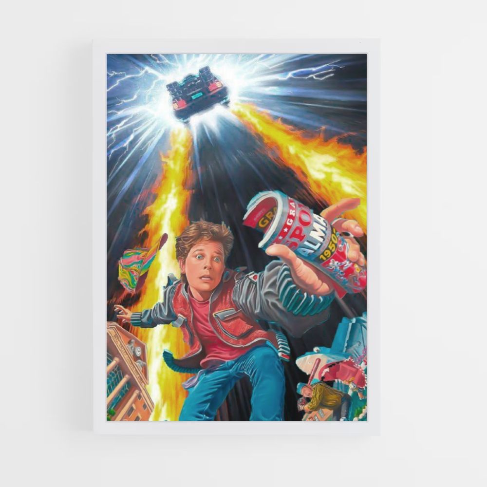 Vintage Back to the Future Poster