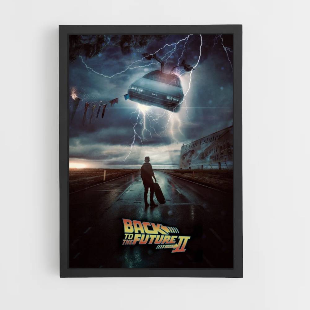 Poster Dolorean Flight