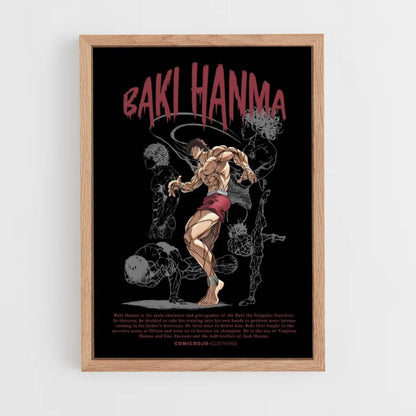 Baki Martial Art Poster