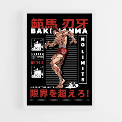 Japanese Baki Poster